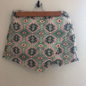 Multicolor skort